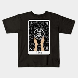 Virgo Tarot Card Kids T-Shirt